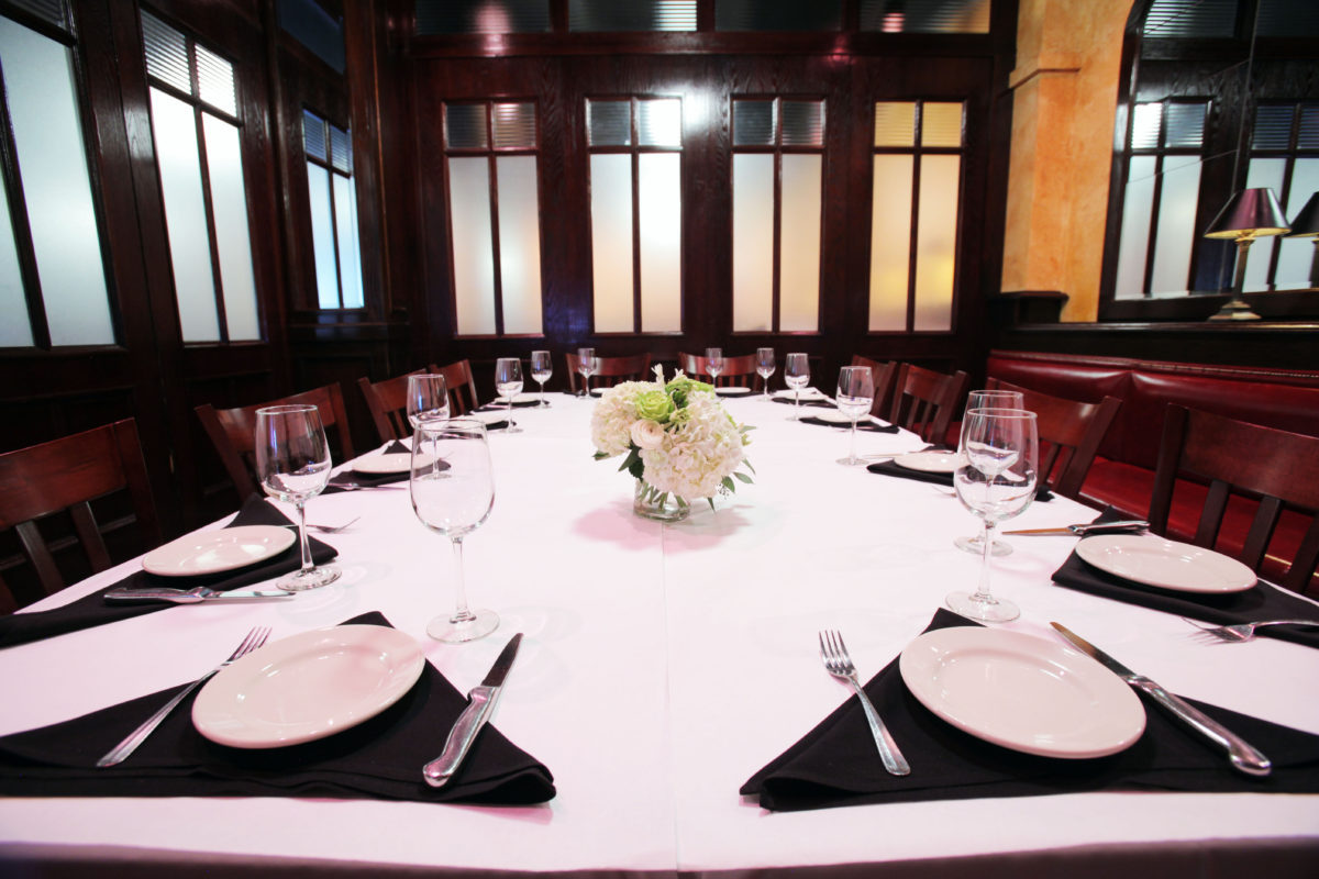 Amerigo Private Dining Room Rental Cost